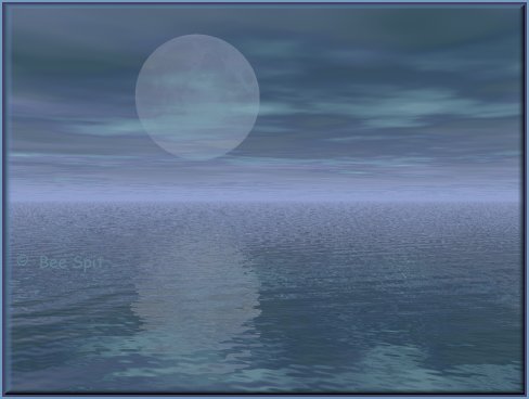 Blue Sunset by Janet Boyd