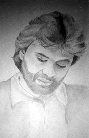 Andrea Bocelli by Kathy Wright