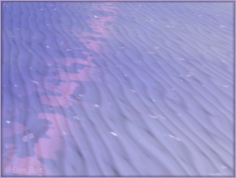 Purple Dreams a 3D painting by Janet Boyd  aka Bee Spit